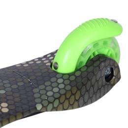 Самокат трехколесный Yeenot GT4105P56, светящиеся колёса PU 110 мм, цвет хакки 3