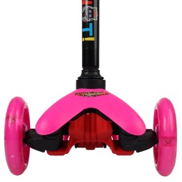 Самокат трехколесный Yeenot Kids GT4105,  свет. колёса PU 110мм ABEC7, розовый