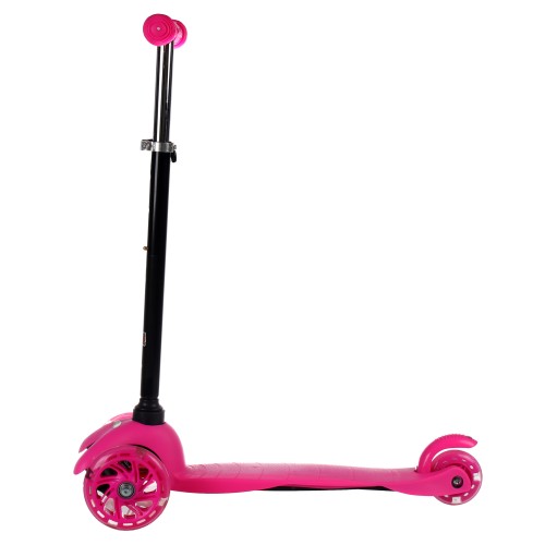 Самокат трехколесный Yeenot Kids GT4105,  свет. колёса PU 110мм ABEC7, розовый