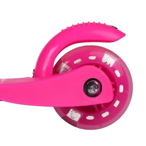 Самокат трехколесный Yeenot Kids GT4105,  свет. колёса PU 110мм ABEC7, розовый