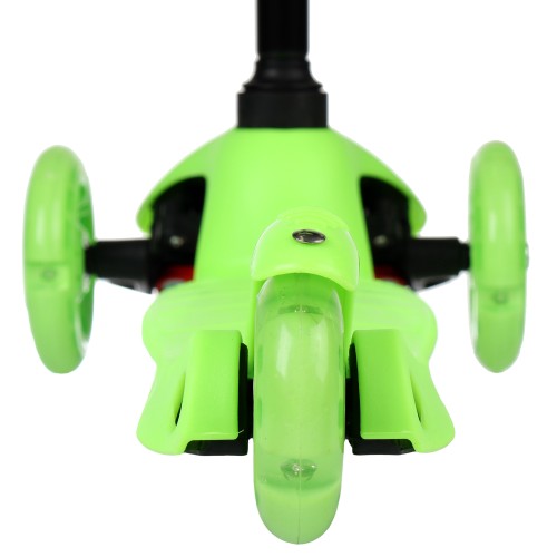 Самокат трехколесный Yeenot Kids GT4105, свет. колёса PU 110мм ABEC7, зелёный