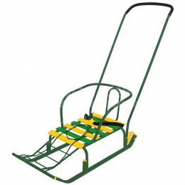 Санки Тимка 5 УНИВЕРСАЛ (зеленые)