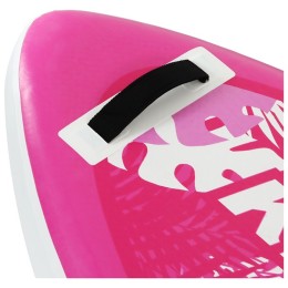 Сап-борд KELPIE 10" 305 х 80 х 15 см, желтый/фиолетовый/белый