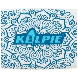 Сап-борд KELPIE 10,4" 315 х 80 х 15 см, голубой/белый