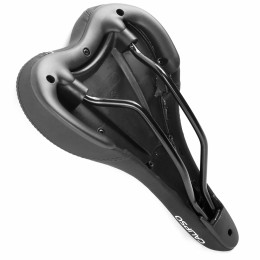 Седло, 258*160мм черное, европодвес Vinca Sport Calipso
