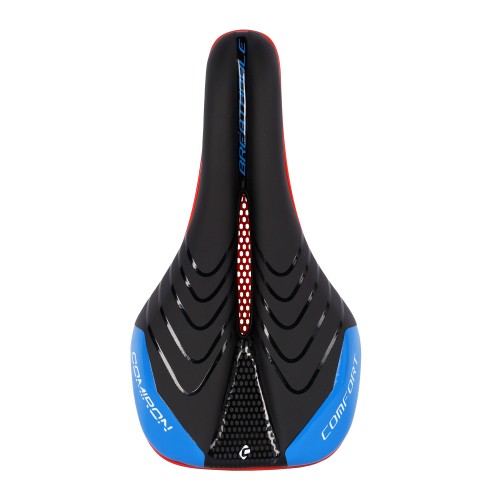 Седло COMIRON CONTADOR N773-B 255x135, черно-синее
