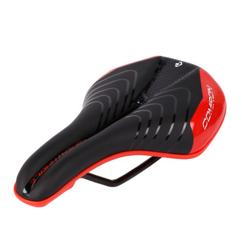 Седло COMIRON CONTADOR N773-R 255x135, черно-красное