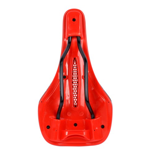 Седло COMIRON CONTADOR N773-R 255x135, черно-красное