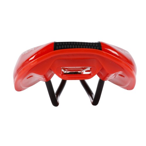 Седло COMIRON CONTADOR N773-R 255x135, черно-красное