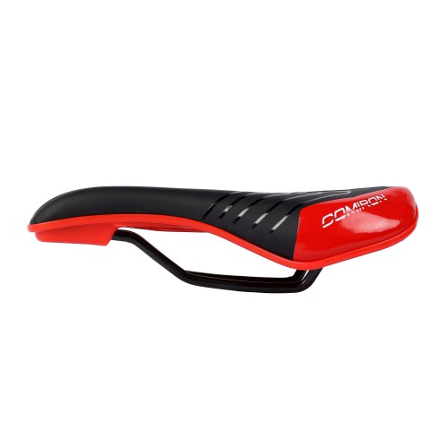 Седло COMIRON CONTADOR N773-R 255x135, черно-красное