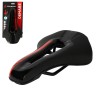 Седло COMIRON DEMARE M103-R 255x150, черно-красное