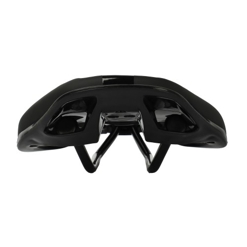 Седло COMIRON DEMARE M103-R 255x150, черно-красное