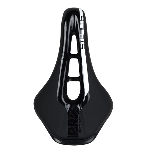 Седло COMIRON DEMARE M103-Wh 255x150, черно-белое