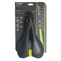 Седло DDK фитнесс комфорт, для города, MTB, пена, унисекс