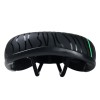 Седло детское COMIRON FIL N964G 235x155, чёрно-зеленое