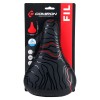 Седло детское COMIRON FIL N964R 235x155, чёрно-красное