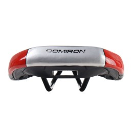Седло детское COMIRON MAUGLY N940 235x150, чёрно-красно-серое