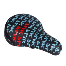 Седло детское COMIRON SNK DORY 230x155, черно-голубое