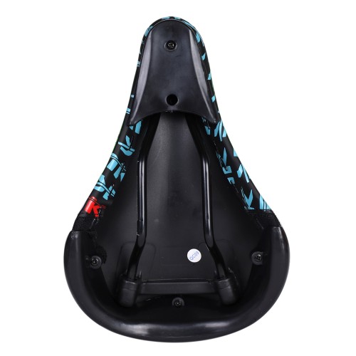 Седло детское COMIRON SNK DORY 230x155, черно-голубое