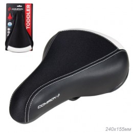 Седло детское COMIRON TODDLER N950 240x155, чёрно-белое