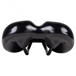 Седло детское COMIRON VALLY N942G 235x145, чёрное-зелёное