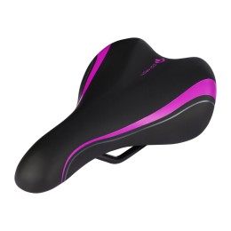 Седло детское COMIRON WOODY N966-P 235x135, черно-фиолетовое