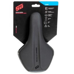 Седло детское STG K310, 221x135 мм, черное