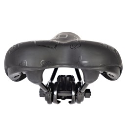 Седло детское STG YBT-K180F001, черное с машинками для 18-20"