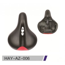 Седло комфортное HAY-AZ-006 чёрно-красное
