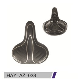 Седло для велосипеда комфортное Krypton HAY-AZ-023, чёрное, new saddle