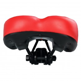 Седло для велосипеда спортивное HAY-AZ-032A, чёрно-красное