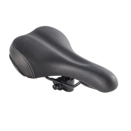 Седло HF-AZ-1151-4 Актив, черное с белой отстрочкой