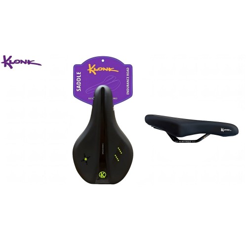 Седло KLONK, Kids/Junior, 212x134 мм, Ergonomic, KLK-18010, Black