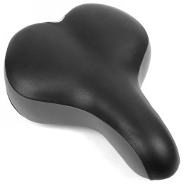Седло комфортное 250х180мм, черное с серым, Vinca Sport