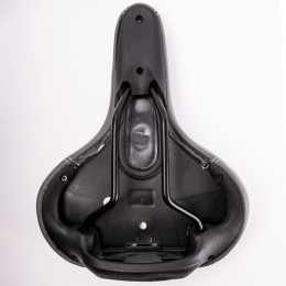 Седло комфортное Afflatus, 250*200мм, серое, Vinca Sport