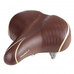 Седло комфортное COMIRON BAKU N671DBY 260x220, коричневое