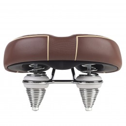 Седло комфортное COMIRON BAKU N671DBY 260x220, коричневое