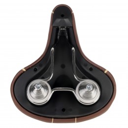 Седло комфортное COMIRON BAKU N671DBY 260x220, коричневое