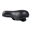 Седло комфортное COMIRON BERN N669A 255x210, черно-красное