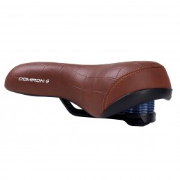 Седло комфортное COMIRON BILBAO C055 250x210 мм, цвет браун