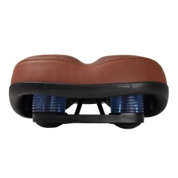 Седло комфортное COMIRON BILBAO C055 250x210 мм, цвет браун