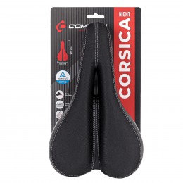 Седло комфортное COMIRON CORSICA N30 275x155, чёрное