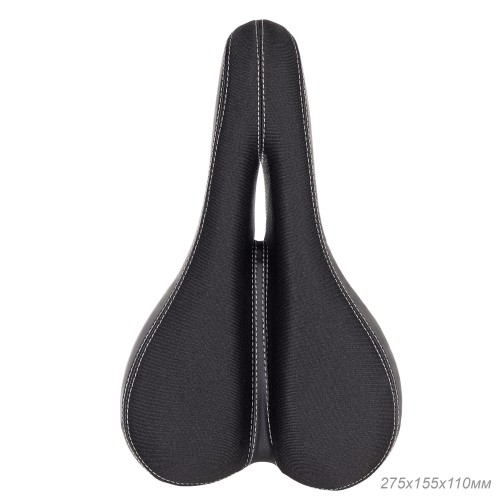 Седло комфортное COMIRON CORSICA N30 275x155, чёрное
