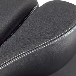 Седло комфортное COMIRON CORSICA N30 275x155, чёрное