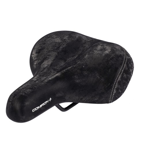 Седло комфортное COMIRON DUBLIN C106-Bl 260x220, черное