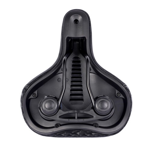 Седло комфортное COMIRON DUBLIN C106-Bl 260x220, черное