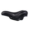 Седло комфортное COMIRON MADRID C034 250x210, чёрно-красное