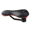 Седло комфортное COMIRON OTTAWA C007 255x220, чёрно-синее
