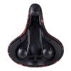 Седло комфортное COMIRON PALMYRA C098R 240x210, чёрно-красное