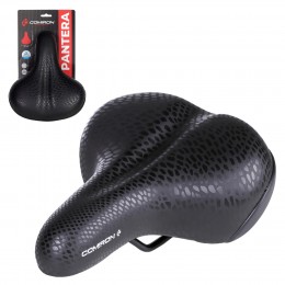Седло комфортное COMIRON PANTERA 153B 250x210, цвет: чёрная пантера
